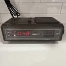 Vtg Montgomery Ward Model GEN-1900B Am/led Clock Radio Alarm. Works. Fixed Price $15.99.