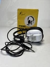 Vintage Rystl Dynamic Stereo Headphones 8 Ohm Model SH-400. Fixed Price $24.95.