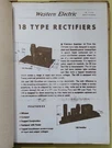 Western Electric 141A 142 143 Amplifier Instruction Bulletins 18 Rectifier, More. Fixed Price $70.00.