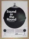 1971 Jvc Model 5303 Globe Speakers Vintage Print Ad. Fixed Price $9.99.