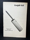 Knight Kit KG-644 Signal Injector Assembly Instructions 1968 Allied Radio. Fixed Price $16.95.