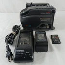 Panasonic Palmcorder PV-IQ403 Color Viewfinder Vhsc Charger Batt Remote Tested. Fixed Price $45.99.