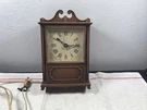 Vtg General Electric Table Desk Shelf Analog Roman Clock Model 8101A Works. Fixed Price $14.99.