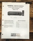 Onkyo P-301 / Preamplifier Service Manual *original*. Fixed Price $44.97.
