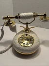 White Gold Embossed Telephone Hentak Limited Model HT-00 Siecle Collection Retro. Fixed Price $63.75.