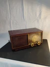 Vintage 1954 Philco B574 Am Mcm Tube Clock Radio Parts Multiwave Home. Fixed Price $40.00.