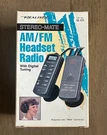 Realistic 12-171 Stereo Mate Digital Am/fm Headset Radio Folding Vintage Nib. Fixed Price $26.00.