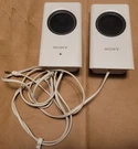 Sony Portable SRS-M30 Active System White Powered Tested Works. Fixed Price $17.99.