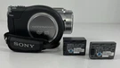 Sony Handycam Digital Video Camcorder DCR-DVD405 W/ NP-FP60 & NP-FP50 Batteries. Fixed Price $67.00.