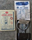 Vtg Jfd AT102 Nos Porcelain Lightning Arrester Safe Tv Fm Guard Twin Lead New. Fixed Price $16.50.