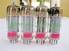 4 Sylvania 6CG7/6FQ7 Vacuum Tubes Gray/black Plate Copper Post TV-7 Tested New.. Fixed Price $39.55.
