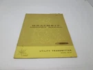 Heathkit Assembly Manual GD-97 Utility Transmitter. Fixed Price $19.95.