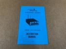 Vintage Regency Monitoradio Receiver Instruction Manual, Model ACT-R-10H/L/U. Fixed Price $7.96.
