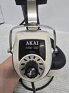 Vintage Akai ASE-22 Headphones With Volume Control, Made Japan, Stereo Audio. Fixed Price $75.00.