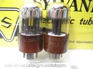 6SN7 Wgta Sylvania Platinum Matched Pair Full Base With Extra Pole TV7 Tested. Fixed Price $167.74.