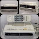 Soundesign Am/fm Clock Radio Corded Phone Vtg 7553IVY Cassette Non-working. Fixed Price $29.95.