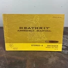 Vtg Heathkit Assembly Manual Stereo 4 Decoder Model AD-2002. Fixed Price $18.95.