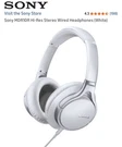 Sony Headphones MDR-10R Stereo Audio High Res Noise Cancelling White Case Euc. Fixed Price $29.77.