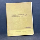 Vintage Heathkit Assembly Manual Automotive Tune Up Meter Model ID-29 1969. Fixed Price $19.99.