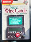 New Vintage Franklin Parkers Electronic Wine Guide WNG-400 1996 Rare. Fixed Price $140.00.