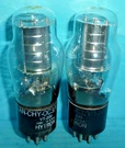 2 Hytron JAN-CHY-0C3/VR-105 Tubes Getters Tested. Fixed Price $11.95.