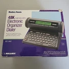Radio Shack Model EC-342 48K Electronic Organizer Dialer Telephone Rolodex New. Fixed Price $44.78.