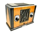 Crosley Model 166 Travo Deluxe 1933 Art Deco Tube Radio - Superb Condition. Fixed Price $375.00.