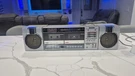 1980S Sanyo M-W222K Boombox Double Cassette Stereo Radio Recorder. Fixed Price $185.00.