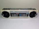 Vintage Sharp QT-77 AM/FM/SW1/SW2 Stereo Radio Dual Cassette Boombox Read Desc. Fixed Price $79.99.