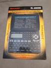 Sharp EL-6800B Master Electronic Organizer Large 34KB Memory Line Display. Fixed Price $12.60.