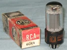 Vacuum Tube # 6CK4 Rca Nos. Fixed Price $5.95.