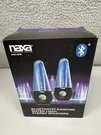 Naxa NAS-3058 Bluetooth Stereo Speakers Set Of 2 Dancing Water Light Open Box. Fixed Price $27.99.