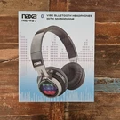 Naxa NE-57 Vibe Bluetooth Headphones With Microphone Projected Lights Fm Radio!. Fixed Price $15.00.