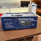 West Marine 3.0 Gpm 12V Washdown Water Pump 32305-4092. Fixed Price $100.00.