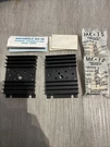 2LOT Motorola Power Transistor Diode MS-10 Heat Sink W/ MK-15 Mounting Kits. Fixed Price $39.99.