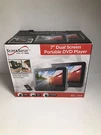 Supersonic SC-198 7" Dual Screen Portable/rechargeable Dvd/cd Player+usb/sd Nib. Fixed Price $56.39.
