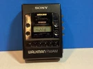 Vtg Sony Walkman Cassette WM-F2085 Black 90S Am/fm Radio New Belt Tested. Fixed Price $124.99.