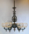 6-ARM 1870'S Archer Pancoast Fixtures Lamp Light Gasolier Sconce. Fixed Price $15000.00.