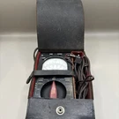Vintage Triplett Model 666-R Multimeter With Leads & Case Untested. Fixed Price $45.00.