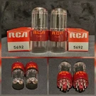 Rca 5692 6SN7 Gt Tube 10,000 Hour Red Base Perfect Matching Set Nib. Fixed Price $479.25.