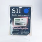 Vintage Seiko Electronic Shopping Organizer Sii DF3000 New Old Stock Handheld!!!. Fixed Price $18.95.