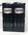 Two (2) Coinco Vortex VTX100 24V 34V Mdb High Capacity Hopper Acceptor. Fixed Price $110.00.