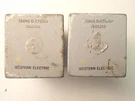2 Vintage Western Electric Audio Transformers # D-178354 760345. Fixed Price $295.00.