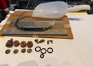 Two 02-2479-21 Oem Genuine Scotsman DC33 Ice Maker Curtains + Spare Parts, Scoop. Fixed Price $99.00.