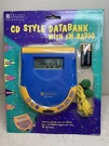 Oregon Scientific Keyboard New Cd Style Databank Fm Radio KO-6003R Blue. Fixed Price $9.99.