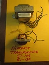 Heathkit Transformers 51-129, 51-130 Ham Radio. Fixed Price $14.95.