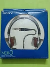 Rare!! Sony Mdr 3 Vintage Headphone Box New Tested Working Used. Fixed Price $450.00.