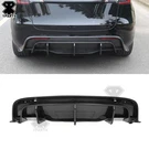 For Tesla Model 2017-2024 Upgrade Rear Diffuser Track Style Light-carbon Look. Fixed Price $255.67.