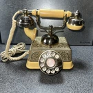 Vintage Radio Shack French Continental Rotary Phone Model 43-320A Not Tested. Fixed Price $31.50.