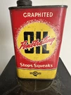 Vintage Western Auto Graphited Penetrating Oil 1 Pint Can Supply Co. Fixed Price $24.99.
